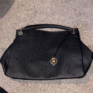 Black Designer Tote Bag